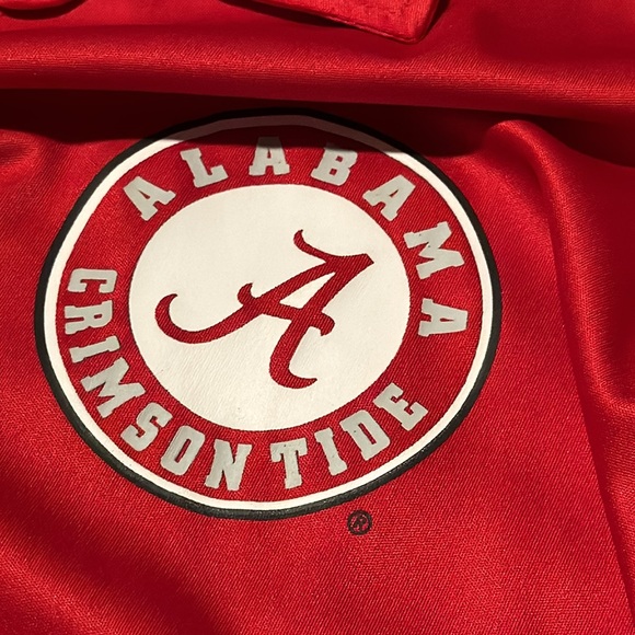 Mens’ University of Alabama red polo shirt by Russell (3XL) like new! - Picture 3 of 11